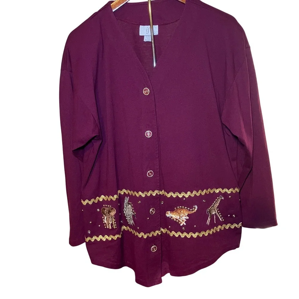 IF USA rich burgundy